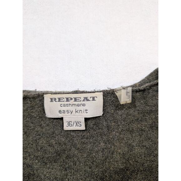 repeat cashmere easy knit green cardigan size XS - Picture 2 of 5